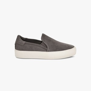 Ugg Jass Suede Women Sneakers Grey (7210TVQAW)